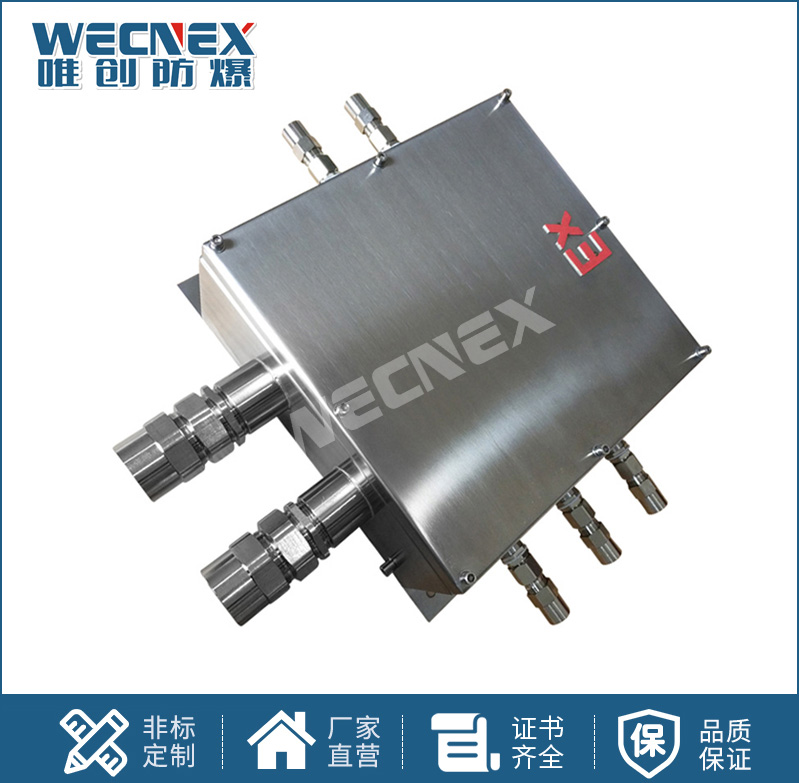 BJX增安型不銹鋼  防爆接線(xiàn)箱IIC